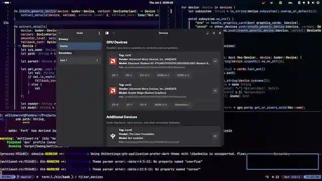 Linux Multiseat Manager