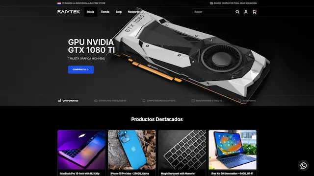 RaivTek | Fast, Modern Shopping Platform